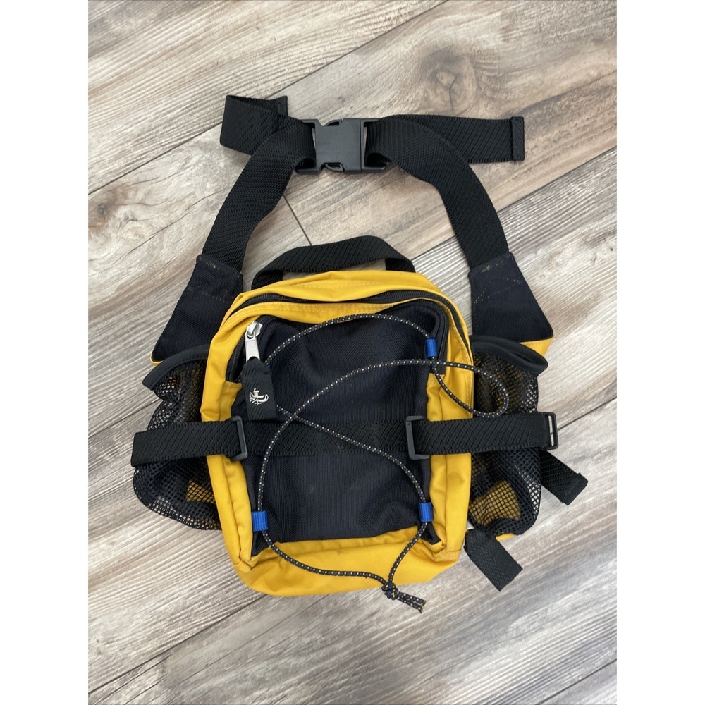 VTG GH Bass &‎ Co Outdoor Gear Hiking Fishing Fanny Pack Yellow Black